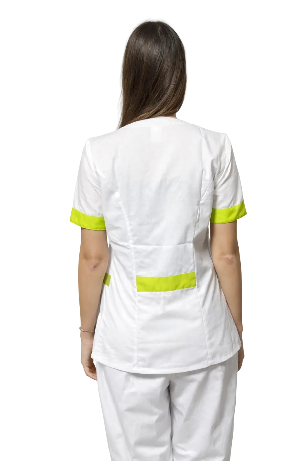 CASACCA DONNA MODELLO BEAUTY BIANCO FINIMENTO FUCSIA/ROYAL/VERDE