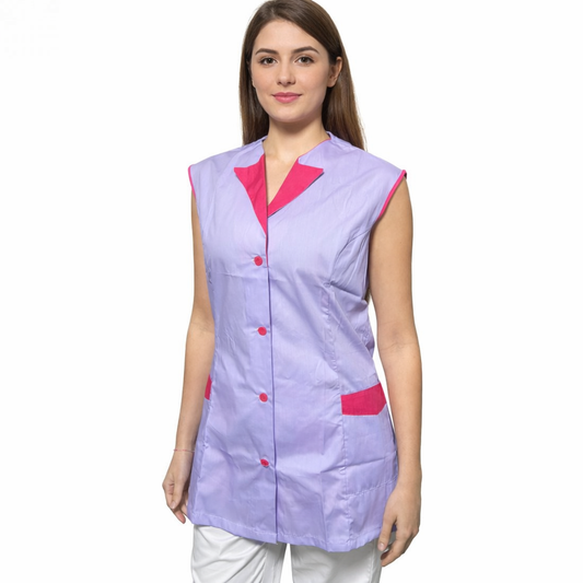 CASACCA DONNA GIROMANICA COLLO FUXIA IN 2 COLORAZIONI