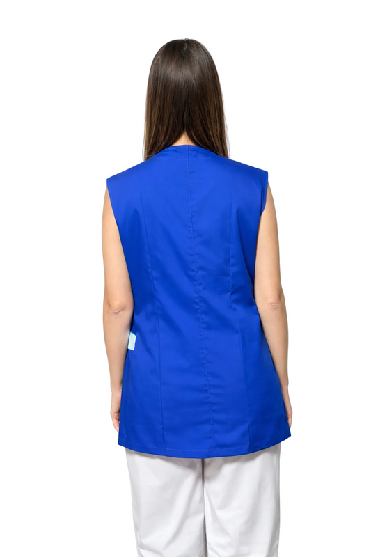 CASACCA DONNA GIROMANICA ROYAL/GIALLO COLLO RIGATO