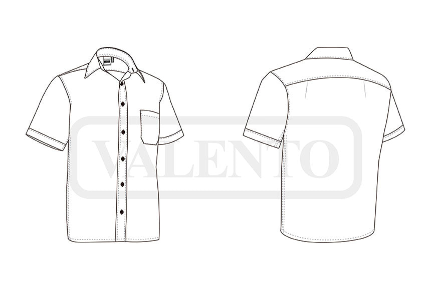 CAMICIA UOMO MEZZA MANICA MODELLO OPORTO