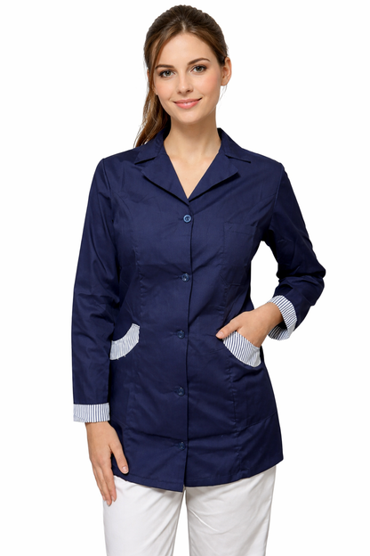 CASACCA DONNA MODELLO SLIM MANICA LUNGA CON PROFILO IN 6 COLORAZIONI