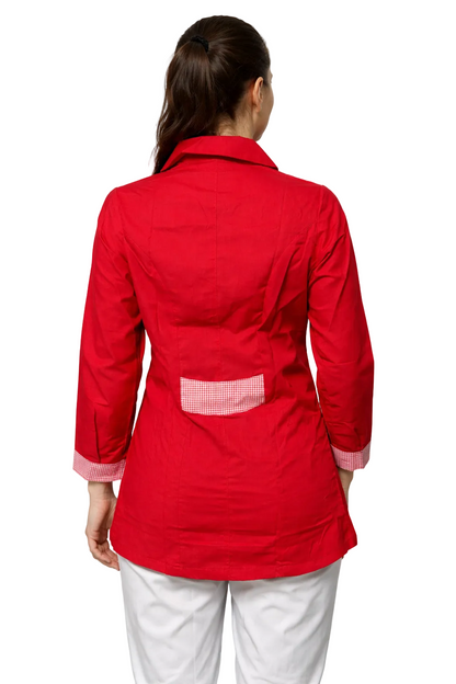 CASACCA DONNA MODELLO SLIM MANICA LUNGA CON PROFILO IN 6 COLORAZIONI