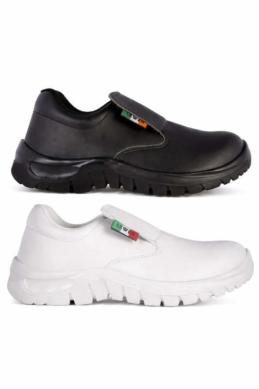 SCARPA CUCINA/ANTINFORTUNISTICA LEWER BIANCO E NERO 3900 S2 SRC