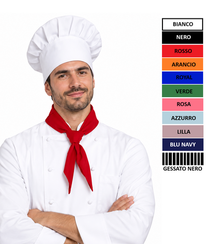 SCOLLINO/FOULARD RISTORAZIONE IN DIVERSI COLORI