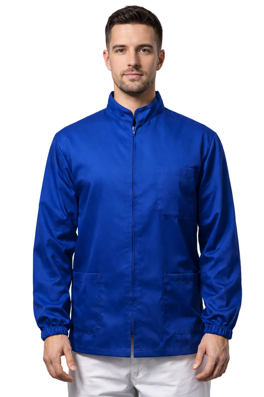 GIACCA COREANA MANICA LUNGA CON ZIP UNISEX