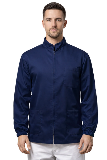 GIACCA COREANA MANICA LUNGA CON ZIP UNISEX