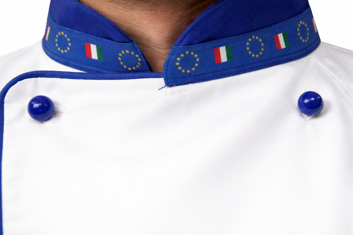 GIACCA CUOCO UNISEX MANICA LUNGA LINEA EURO