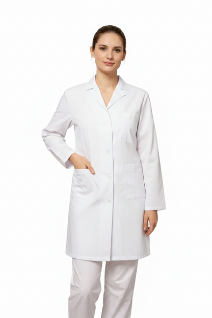 CAMICE LABORATORIO LUNGO DONNA ML IN 6 COLORAZIONI