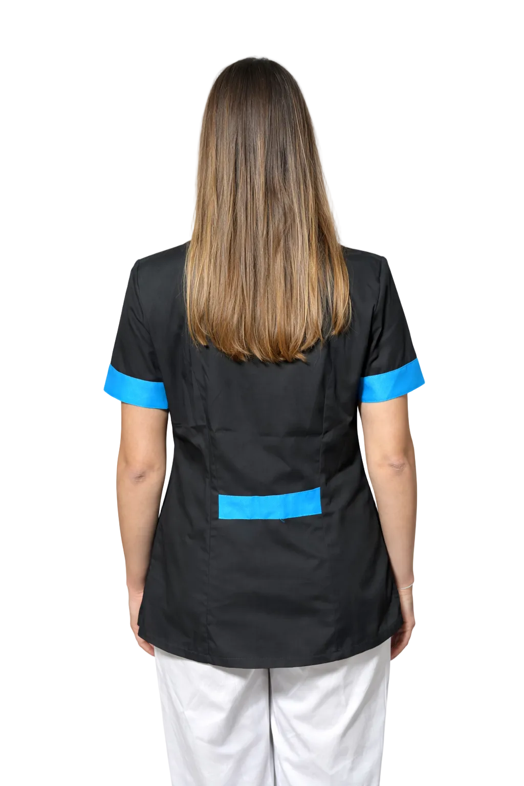CASACCA DONNA MODELLO BEAUTY NERO CON PROFILI LILLA/ARANCIO/FUCSIA/AZZURRO