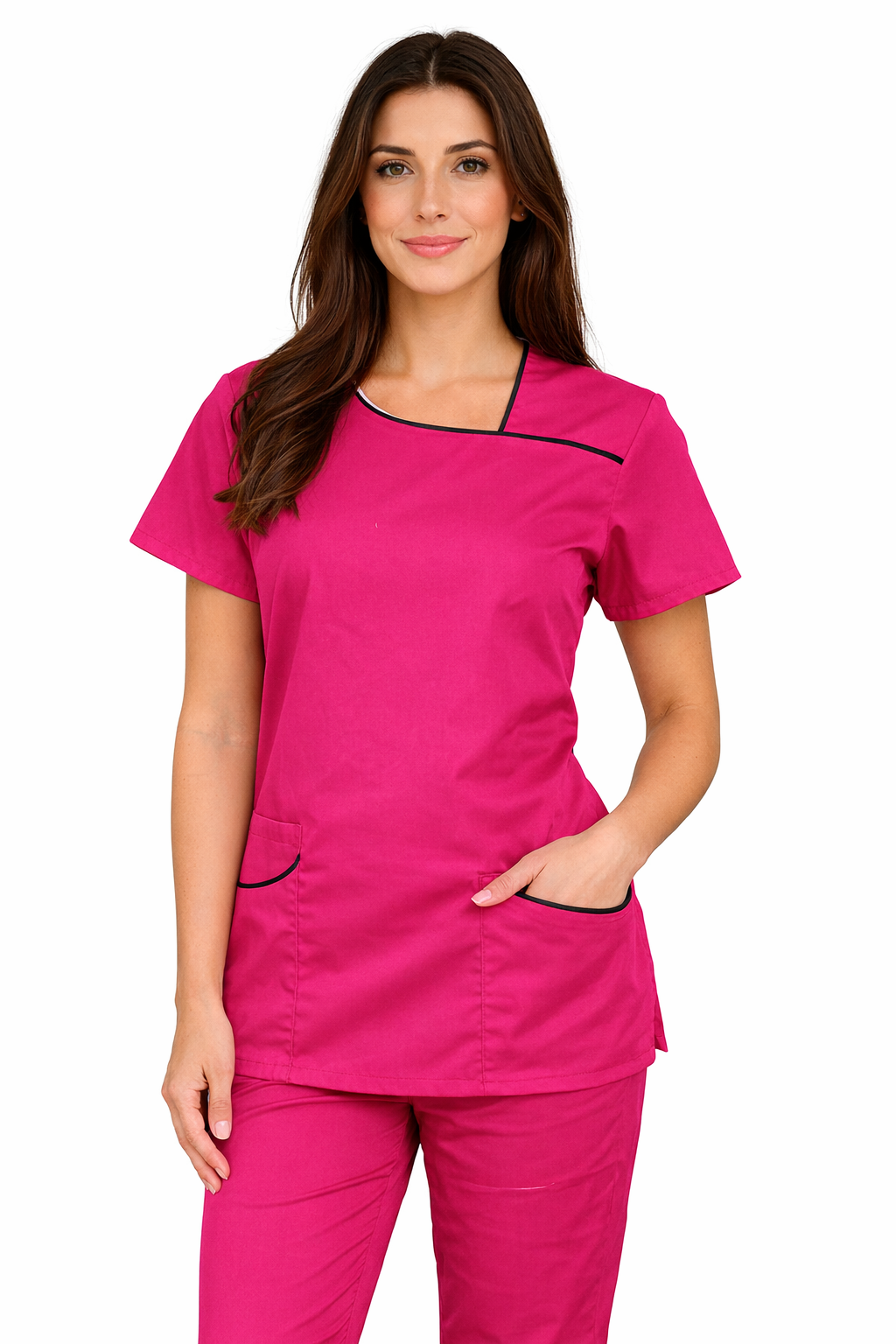 CASACCA DONNA MEZZA MANICA CON PROFILO IN 5 COLORAZIONI
