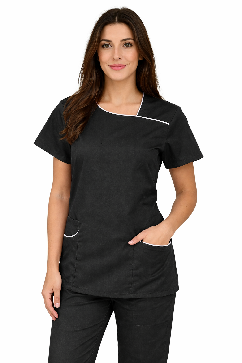 CASACCA DONNA MEZZA MANICA CON PROFILO IN 5 COLORAZIONI