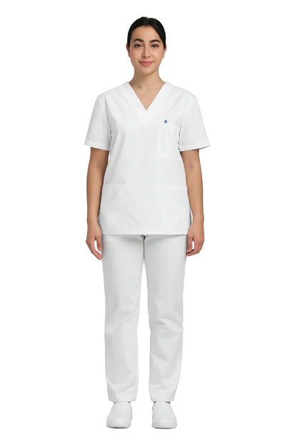 DIVISA OSPEDALIERA UNISEX MODELLO BASIC IN 16 COLORAZIONI
