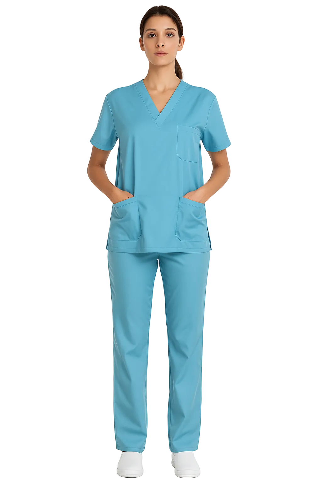 DIVISA OSPEDALIERA UNISEX MODELLO BASIC IN 16 COLORAZIONI