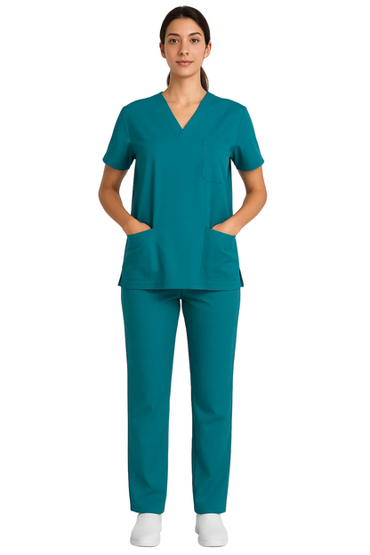 DIVISA OSPEDALIERA UNISEX MODELLO BASIC IN 16 COLORAZIONI