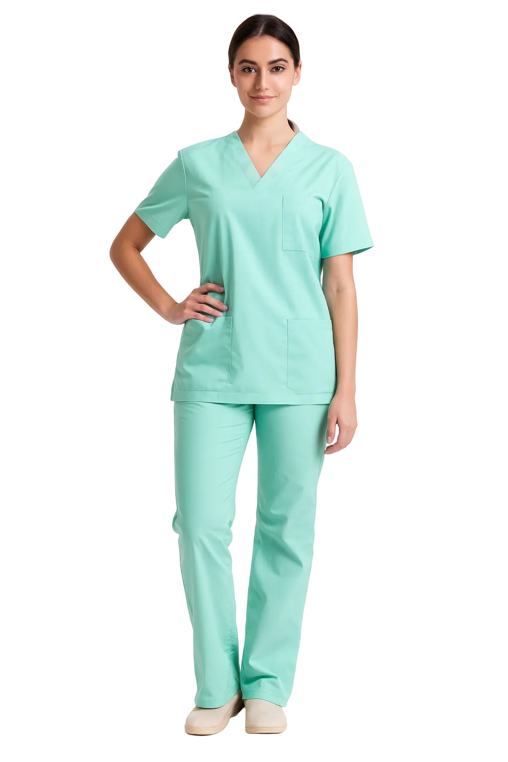 DIVISA OSPEDALIERA UNISEX MODELLO BASIC IN 16 COLORAZIONI