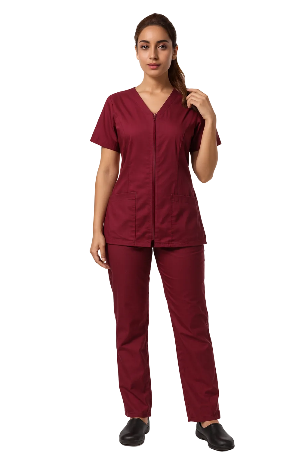 DIVISA OSPEDALIERA ZIP DONNA IN 7 COLORAZIONI