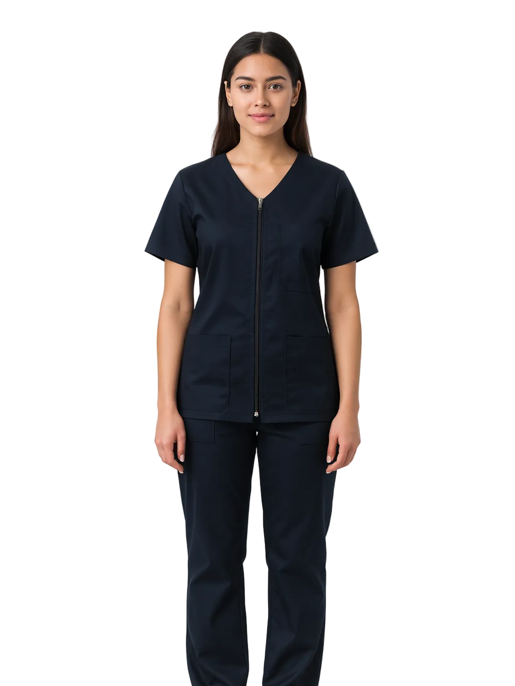 DIVISA OSPEDALIERA ZIP DONNA IN 7 COLORAZIONI