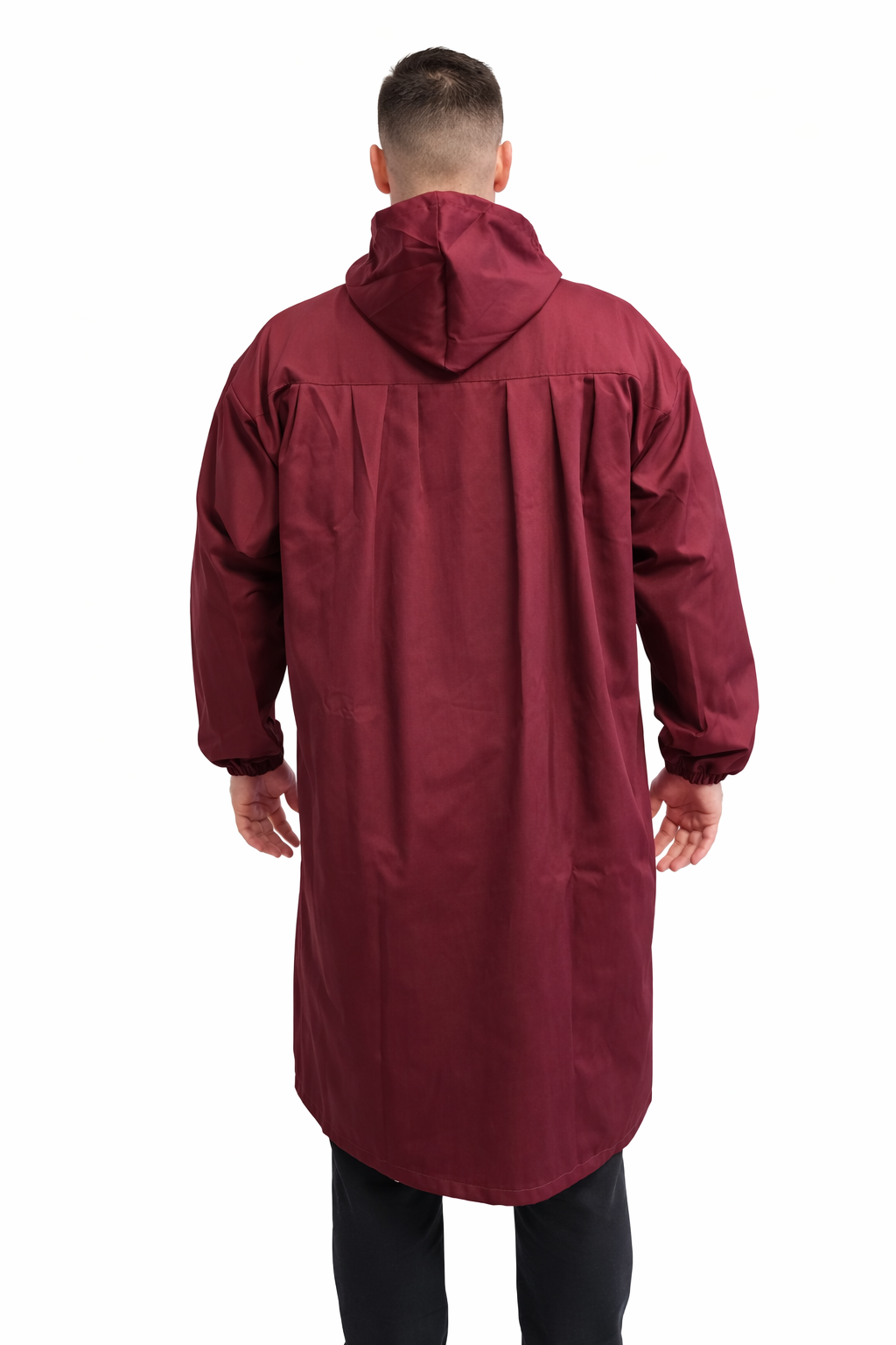 CAMICE DA MACELLAIO MANICA LUNGA CON CAPPUCCIO UNISEX