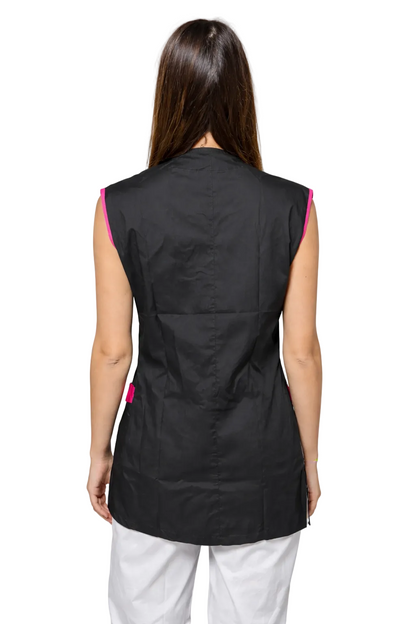 CASACCA DONNA GIROMANICA COLLO FUXIA IN 2 COLORAZIONI