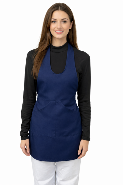GREMBIULE DONNA DACRON LINEA BASIC IN 12 COLORAZIONI