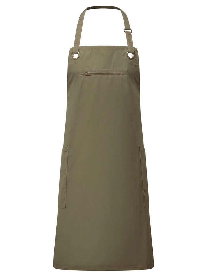 GREMBIULE/PETTORINA UNISEX CON ANELLI E LACCIO
