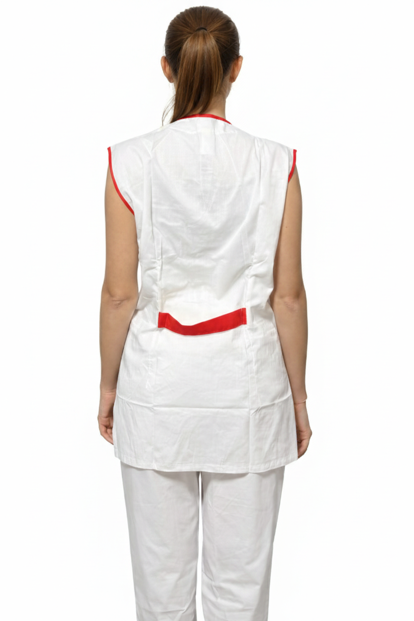 CASACCA GIROMANICA BIANCA CON SCOLLO A V IN 5 COLORAZIONI