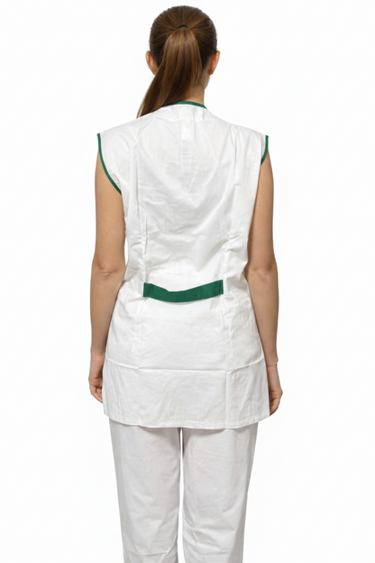 CASACCA GIROMANICA BIANCA CON SCOLLO A V IN 5 COLORAZIONI
